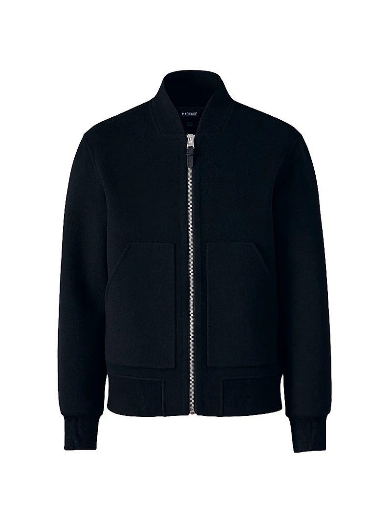 Emilio-W Wool Bomber Jacket