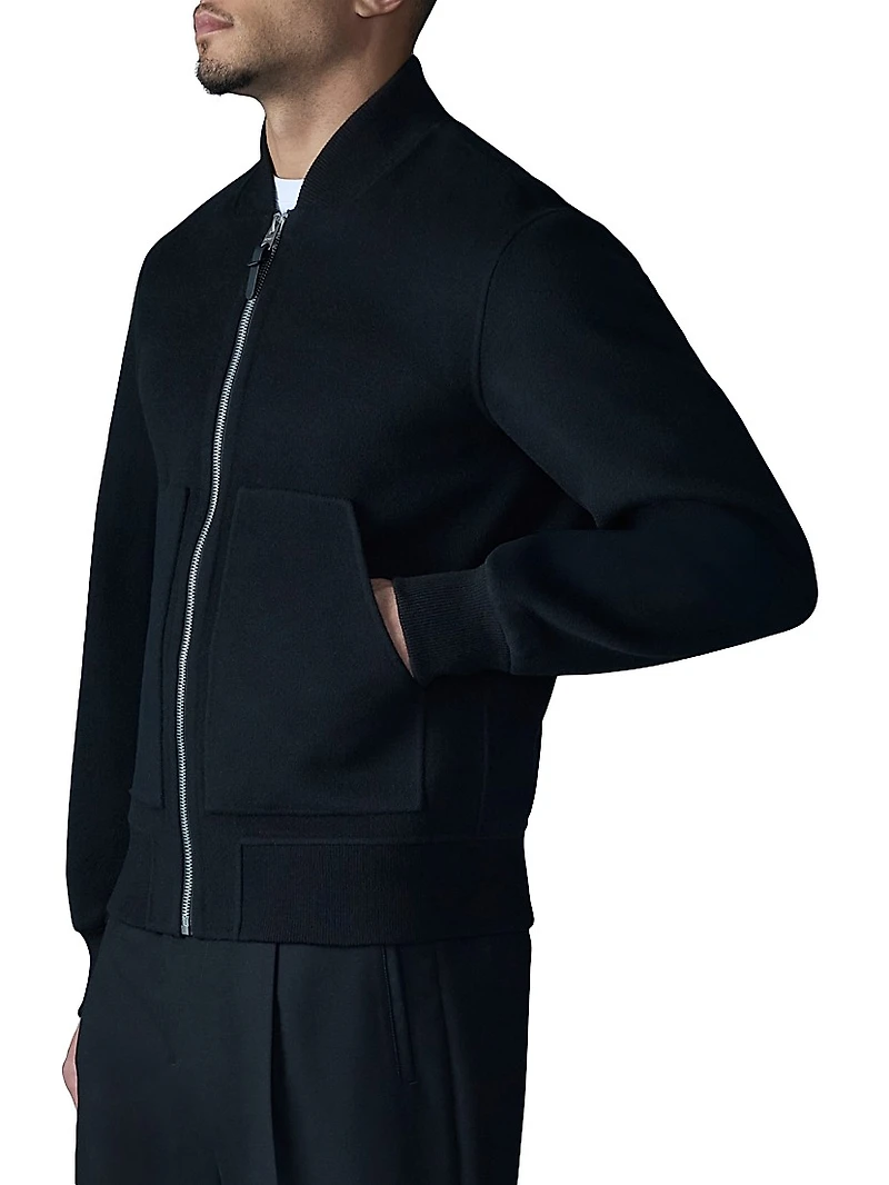 Emilio-W Wool Bomber Jacket