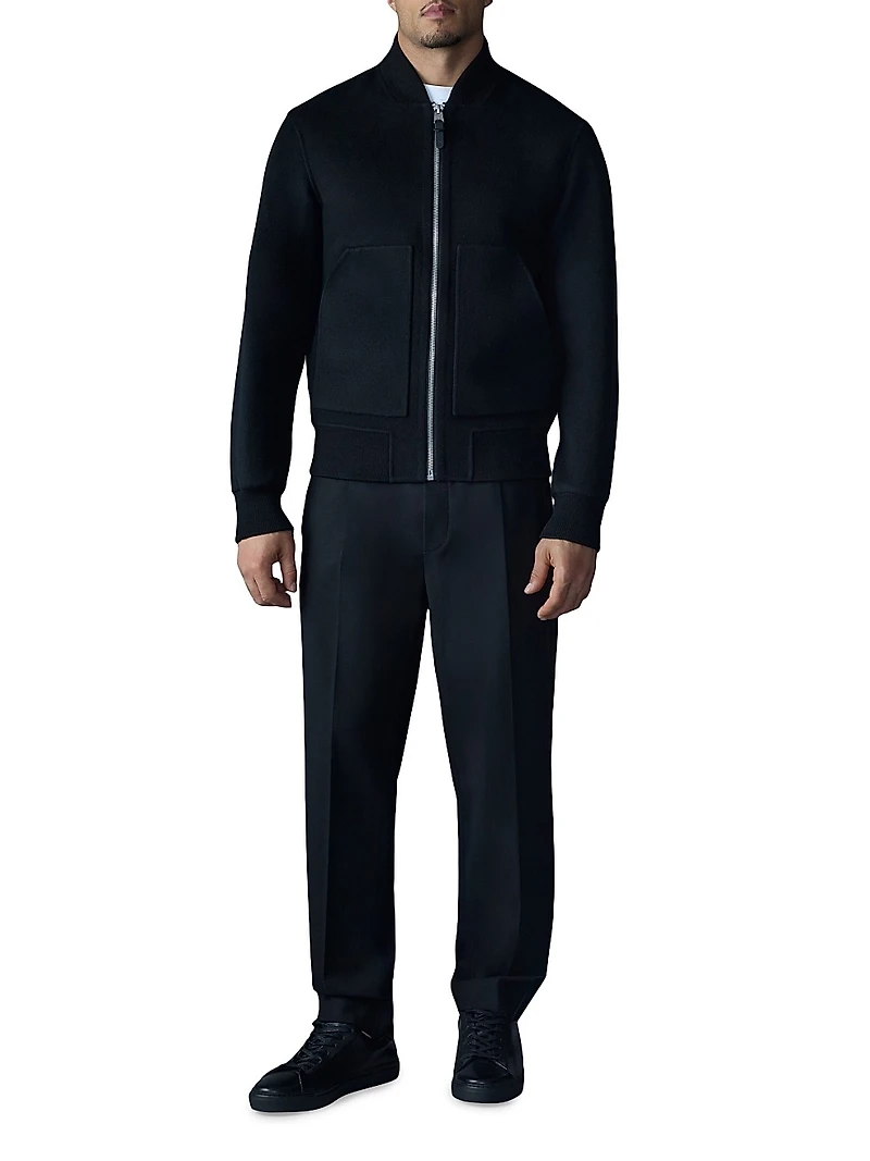 Emilio-W Wool Bomber Jacket