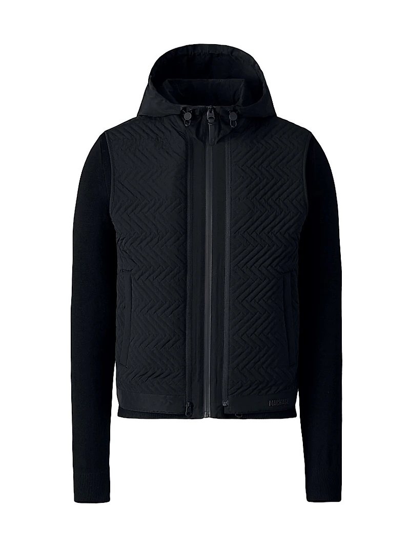 Barrett 3-In-1 Quilted Hybrid Light Jacket