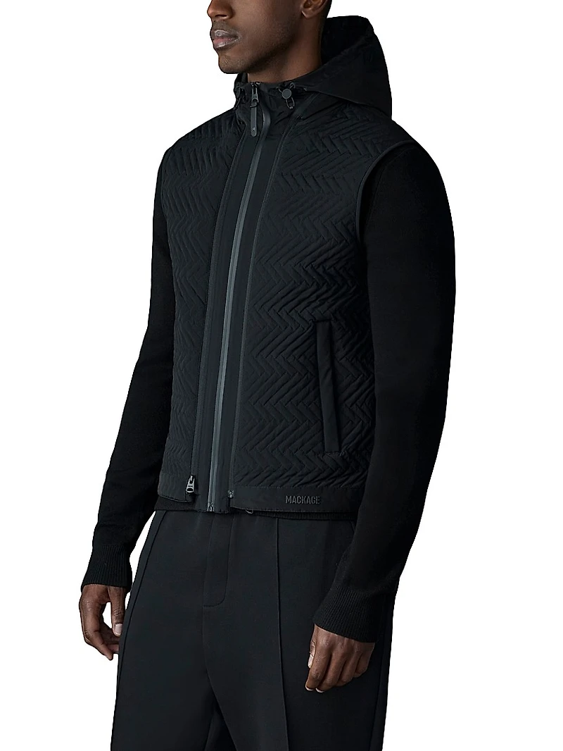 Barrett 3-In-1 Quilted Hybrid Light Jacket