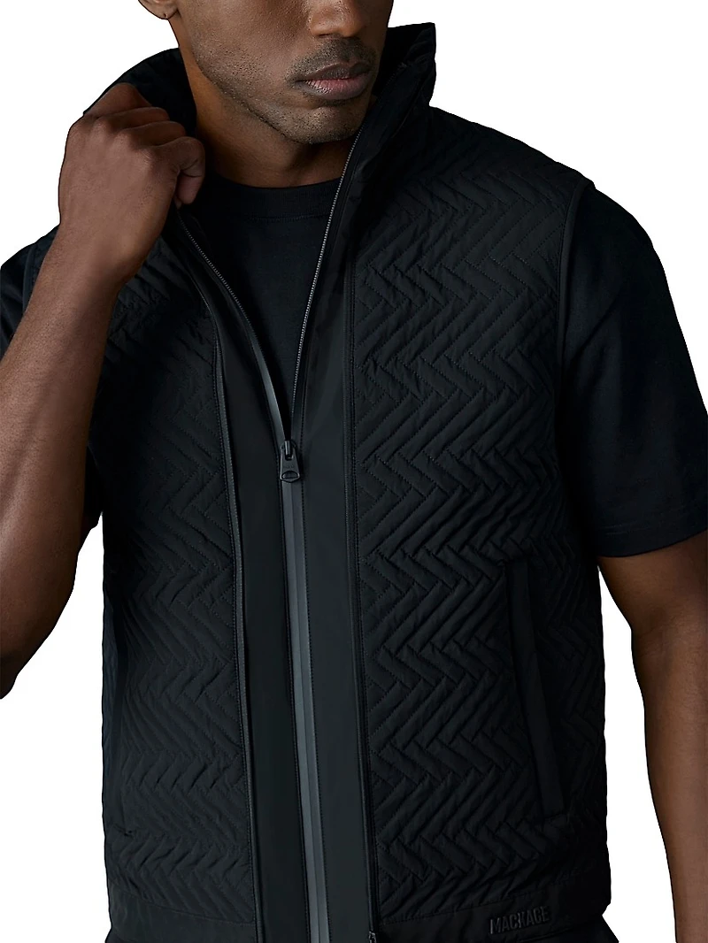 Barrett 3-In-1 Quilted Hybrid Light Jacket