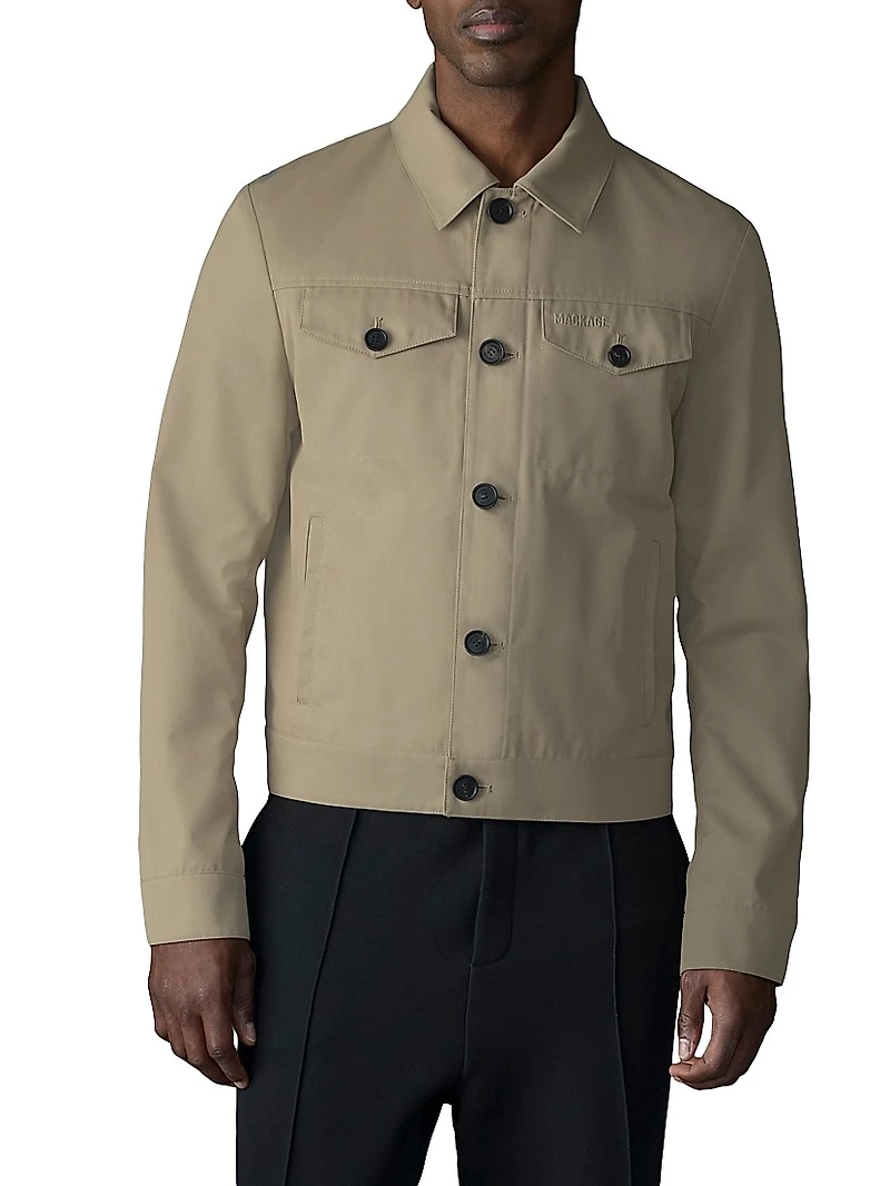 Nash-Co Cotton Twill Trucker Jacket