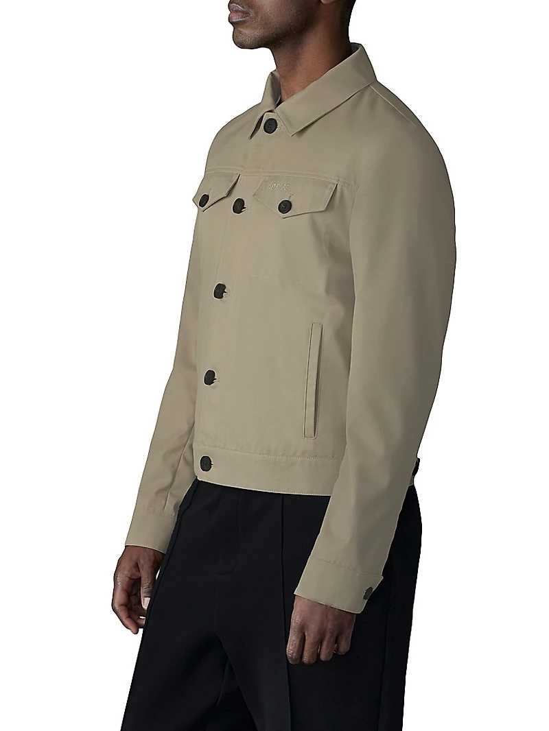 Nash-Co Cotton Twill Trucker Jacket