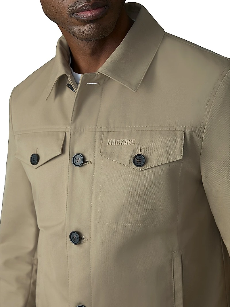 Nash-Co Cotton Twill Trucker Jacket