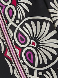 Valerie Siera Silk-Blend Wide-Leg Pants