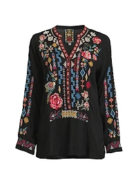 Sarah Embroidered Blouse