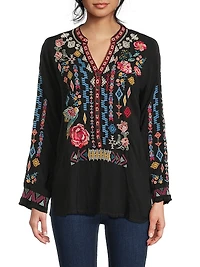 Sarah Embroidered Blouse