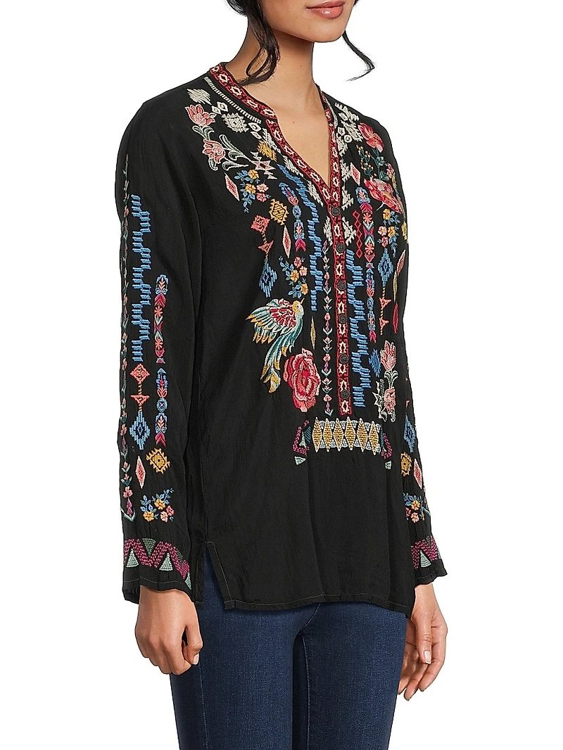 Sarah Embroidered Blouse