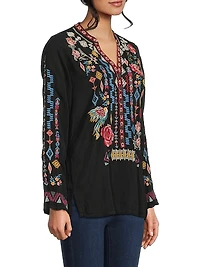 Sarah Embroidered Blouse