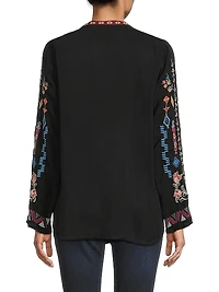 Sarah Embroidered Blouse