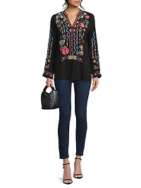 Sarah Embroidered Blouse