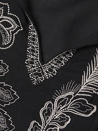 Roberta Floral-Embroidered Mini-Slipdress