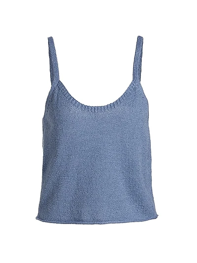 Nora Lite Cotton Scoopneck Camisole Top