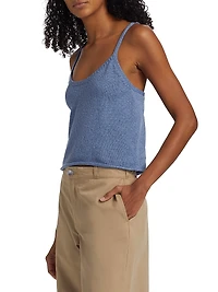 Nora Lite Cotton Scoopneck Camisole Top