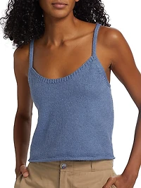 Nora Lite Cotton Scoopneck Camisole Top