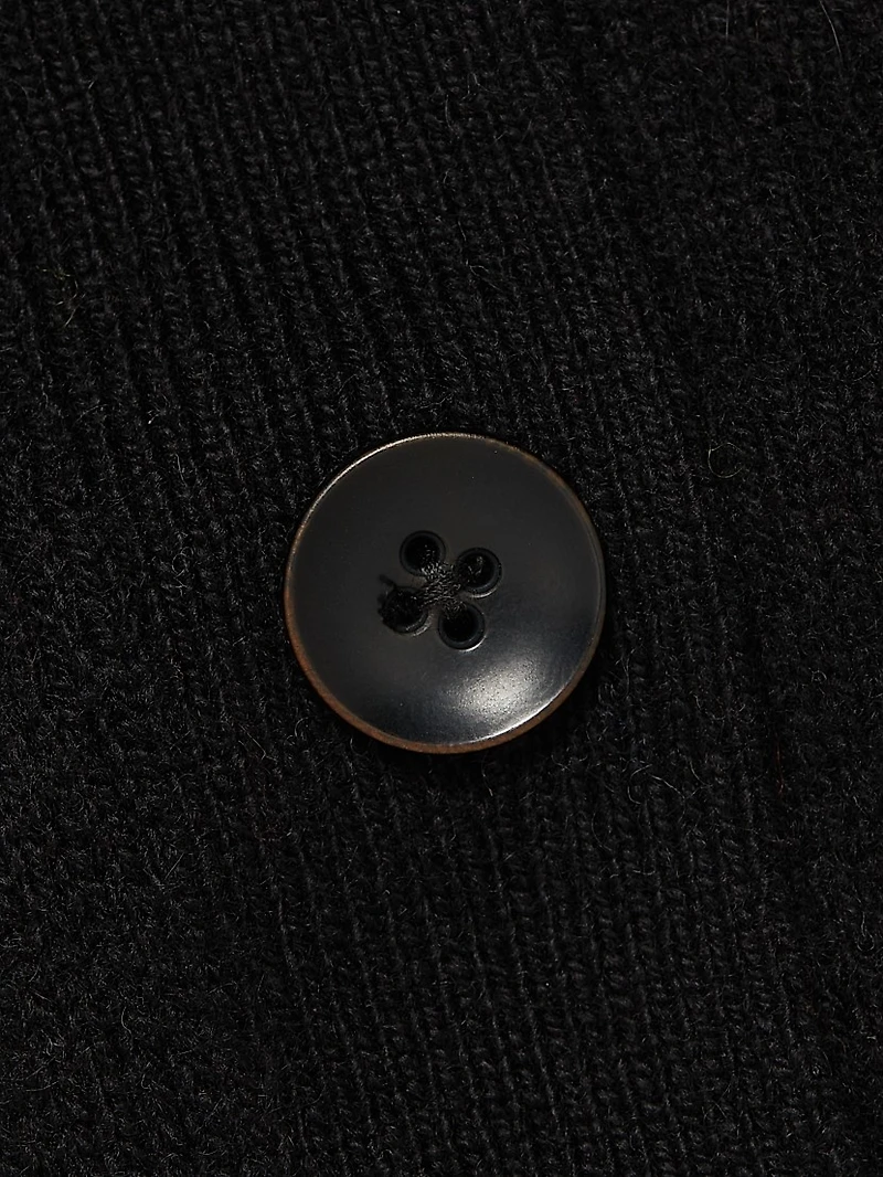 Shell Cashmere V-Neck Cardigan