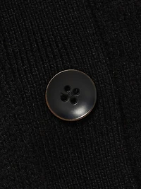 Shell Cashmere V-Neck Cardigan