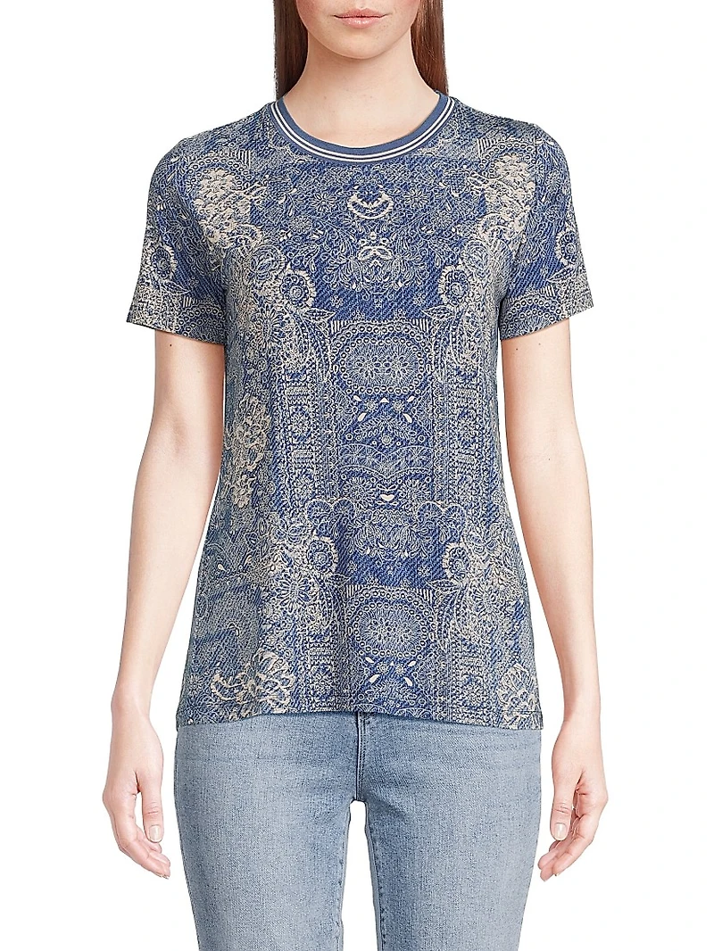 The Janie Favorite Floral Crewneck T-Shirt