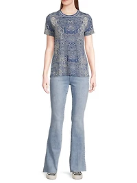 The Janie Favorite Floral Crewneck T-Shirt