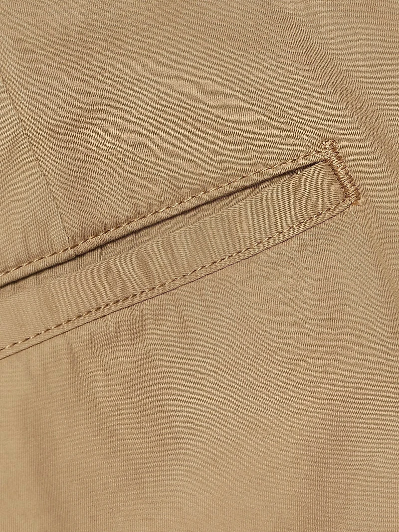 Silvano Cotton Mid-Rise Wide Leg Pants