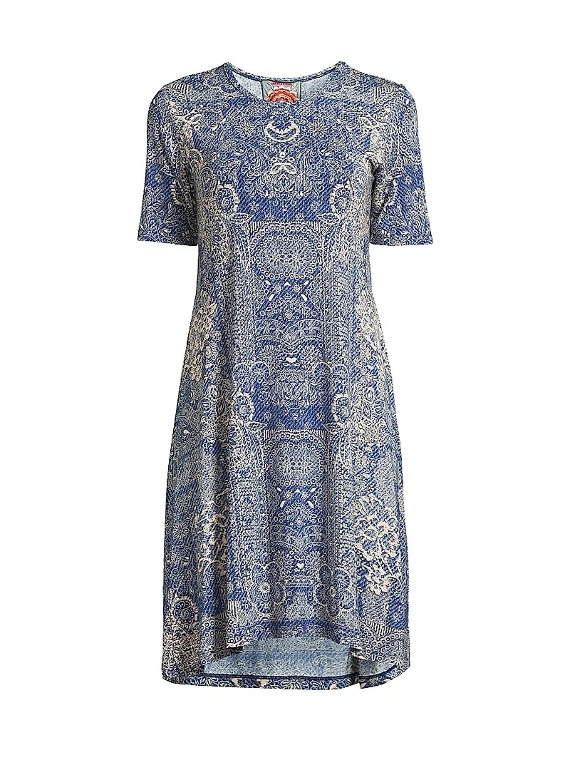 The Janie Favorite Paisley Knee-Length Dress