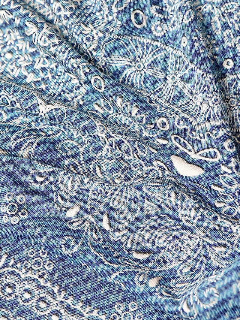 The Janie Favorite Paisley Knee-Length Dress