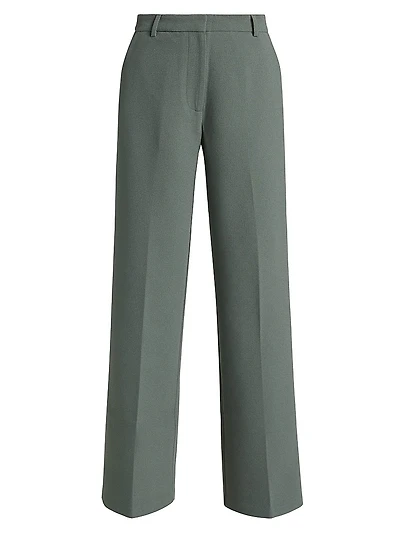 Pebble Straight-Leg Pants