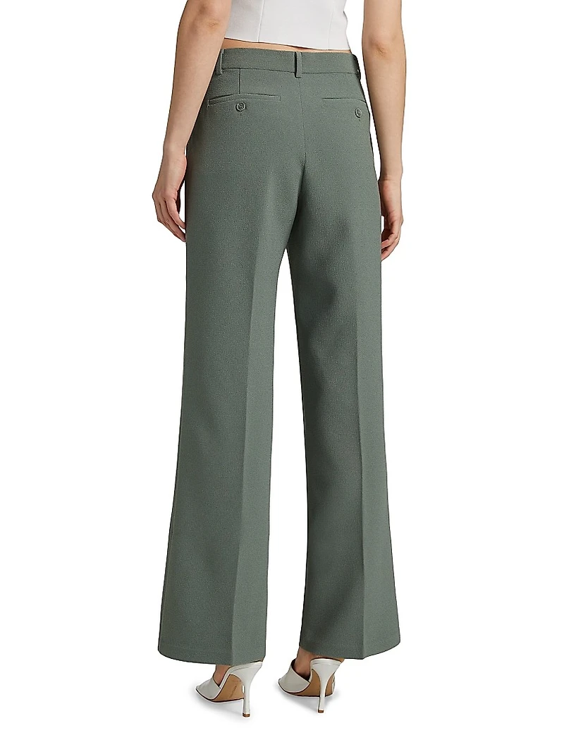Pebble Straight-Leg Pants