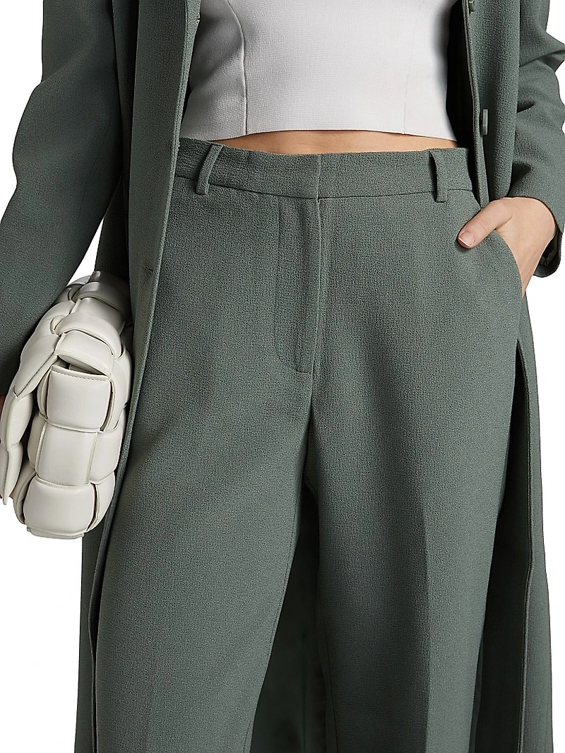 Pebble Straight-Leg Pants