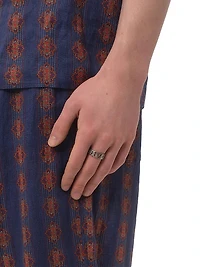 VLogo Signature Metal Ring