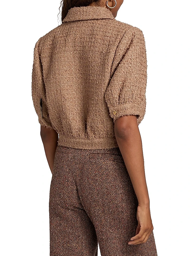 Cove Crop Short-Sleeve Jacket