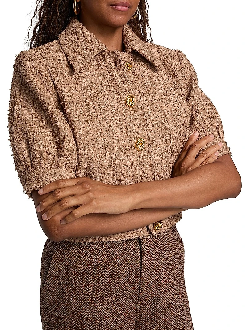 Cove Crop Short-Sleeve Jacket