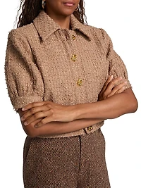 Cove Crop Short-Sleeve Jacket