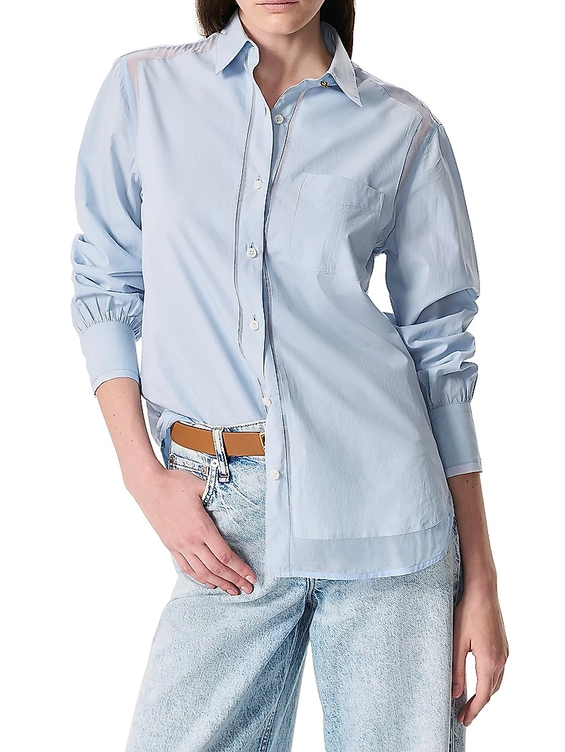 Maxine Button-Front Shirt