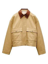 Nonie Cotton Utility Jacket