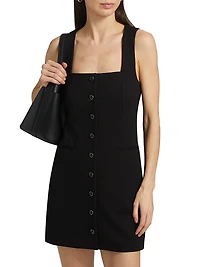 Marianne Button-Front Minidress