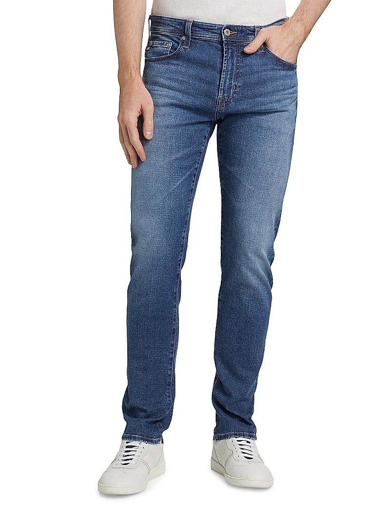 Tellis Barnard Slim-Straight Jeans
