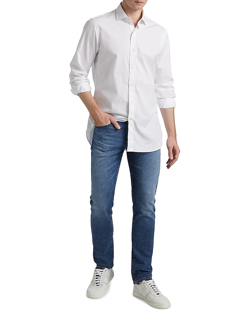 Tellis Barnard Slim-Straight Jeans