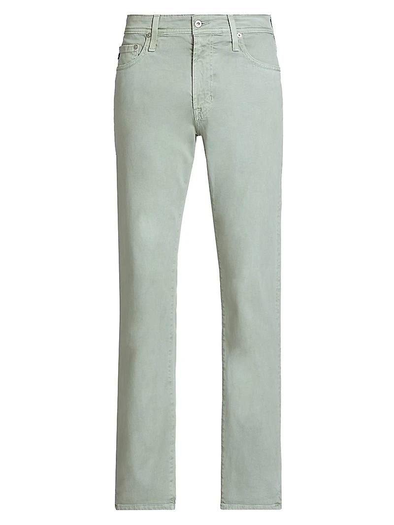 Tellis Sulfur Matcha Latte Slim-Straight Jeans
