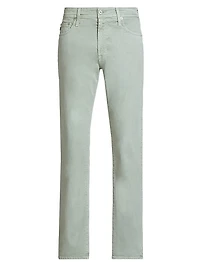 Tellis Sulfur Matcha Latte Slim-Straight Jeans
