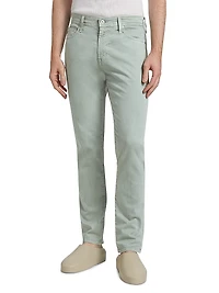 Tellis Sulfur Matcha Latte Slim-Straight Jeans