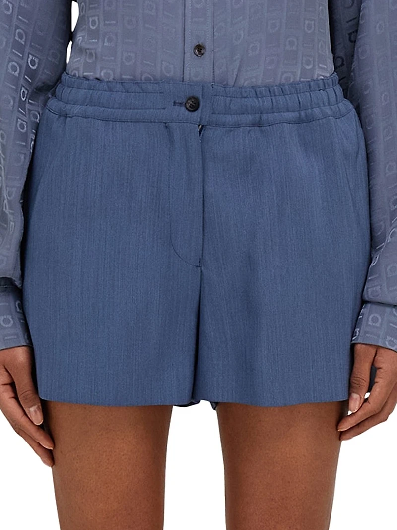Faille Tailored Shorts