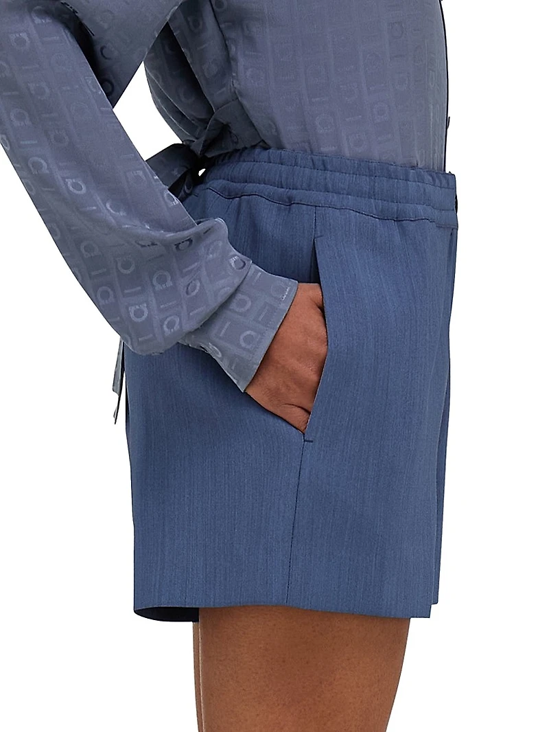 Faille Tailored Shorts