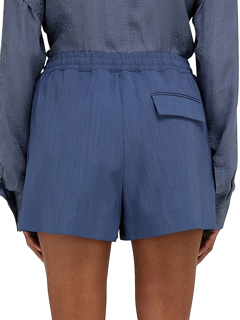 Faille Tailored Shorts