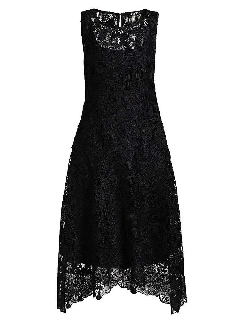 Iris Guipure Lace Cocktail Dress