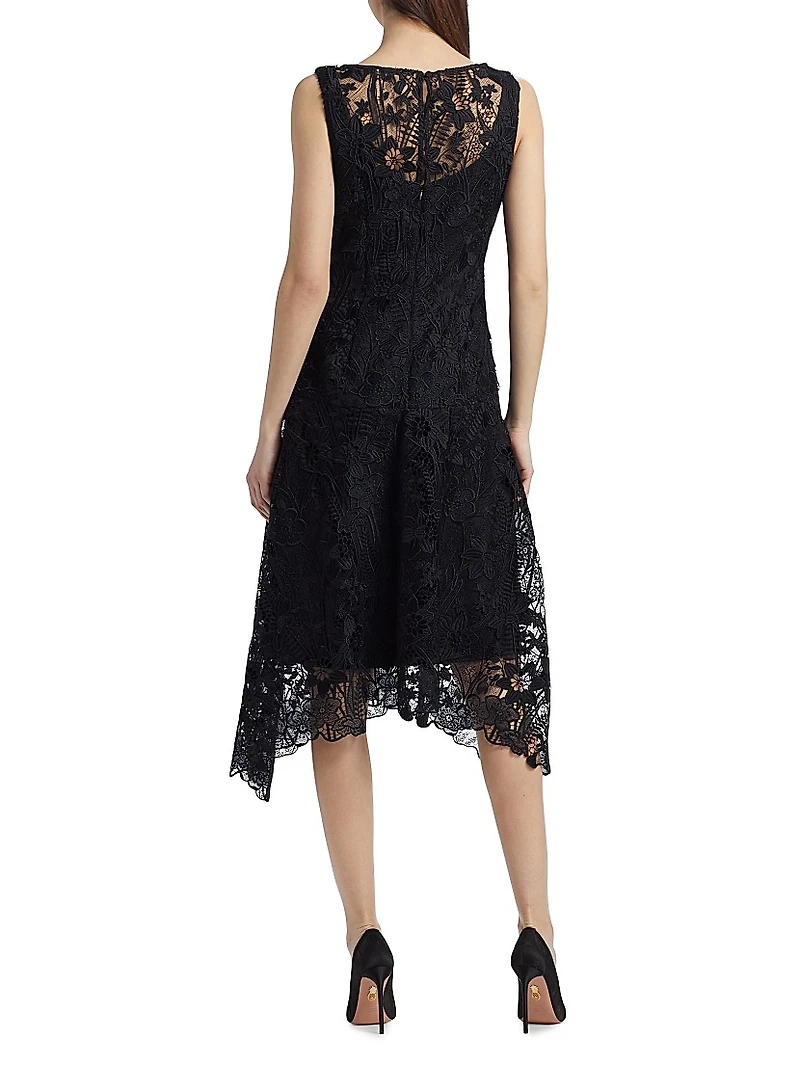 Iris Guipure Lace Cocktail Dress