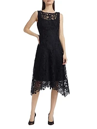 Iris Guipure Lace Cocktail Dress