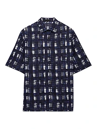 Short-Sleeved Cotton Shirt