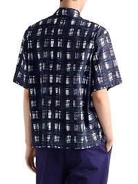 Short-Sleeved Cotton Shirt